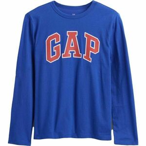 GAP V-FRCH LS LOGO VALUE TEE Chlapecké tričko, modrá, velikost obraz