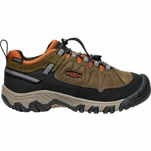 Keen TARGHEE IV LOW WP Dětská treková obuv, khaki, velikost 36 obraz