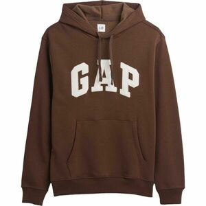 GAP V-HERITAGE LOGO Pánská mikina, hnědá, velikost obraz