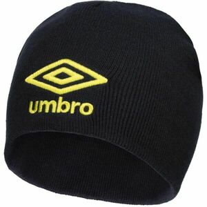 Umbro BIG CUFF RIB BEANIE Zimní čepice, černá, velikost obraz