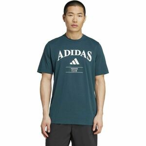 adidas HERITAGE TNS G TEE Pánské triko, tmavě zelená, velikost obraz