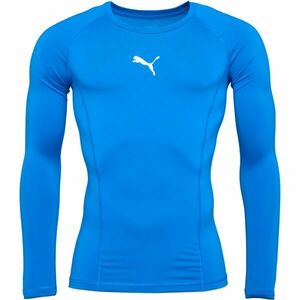Puma LIGA BASELAYER LONG SLEEVE TEE Pánské funkční triko, modrá, velikost XXL obraz