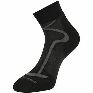 ALPINE PRO GANGE Kotníkové sportovní ponožky, černá, velikost obraz