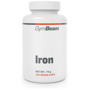 GymBeam ŽELEZO - 120 CAPS Minerální látka, , velikost obraz