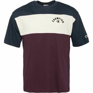 Champion T-SHAPE Pánské tričko, vínová, velikost obraz