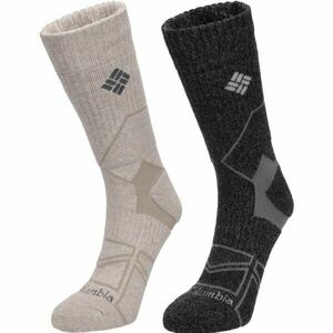 Columbia 2PP HIKE CREW Pánské ponožky, béžová, velikost obraz