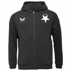 CASTORE SLAVIA PRAGUE TRAVEL FULL ZIP HOODIE Pánská mikina, černá, velikost obraz