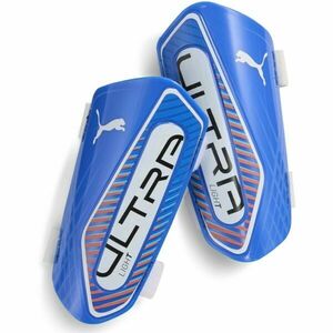 Puma ULTRA LIGHT STRAP Chlapecké fotbalové chrániče, modrá, velikost obraz