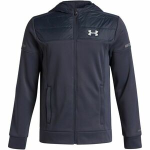 Under Armour ARMOUR FLEECE PRO UTILITY Chlapecká mikina, tmavě šedá, velikost L obraz