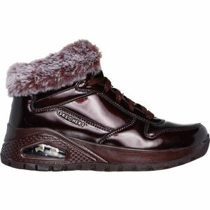 Skechers UNO RUGGED - FIESTY WINTER Dámská zimní obuv, vínová, velikost obraz
