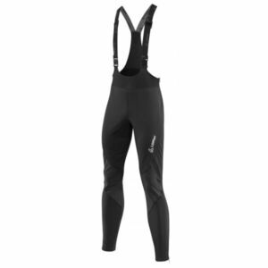 Loffler WARM-UP BIB WS WARM Kalhoty na kolo, černá, velikost obraz