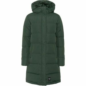KARI TRAA KYTE Dámská péřová parka, tmavě zelená, velikost obraz