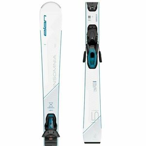 Elan INSOMNIA 15 C WHITE SX + EL 9.0 Dámské sjezdové lyže, bílá, velikost obraz