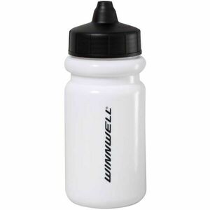 WINNWELL HOCKEY BOTTLE 500ML WITH NON-SPILL CAP WITH LOGO Sportovní láhev, bílá, velikost obraz