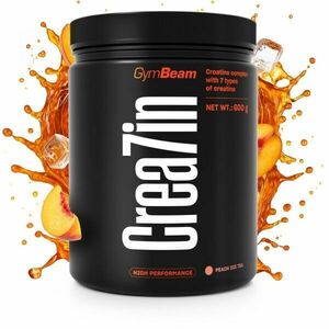 GymBeam CREA7IN 600 G LEDOVÝ ČAJ BROSKEV Kreatin, , velikost obraz