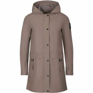 NAX ARESA Dámský kabát s kapucí, hnědá, velikost obraz