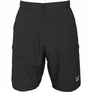 EA7 SHORTS Pánské šortky, černá, velikost obraz