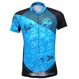 HAVEN SINGLETRAIL NEO MEN Pánský cyklistický dres, modrá, velikost obraz