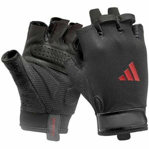 adidas ESSENTIAL TRAINING GLOVES Tréninkové rukavice, černá, velikost obraz