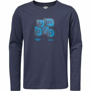 Umbro MALTHE Chlapecké triko, tmavě modrá, velikost 116-122 obraz