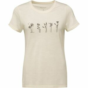 Devold CLASSIC "FLOWERS" Dámské triko, bílá, velikost obraz