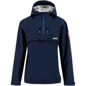 Swix FJELL ANORAK M Pánská outdoorová bunda, tmavě modrá, velikost obraz