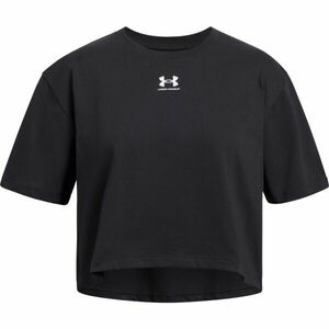 Under Armour RIVAL Dívčí tričko, černá, velikost L obraz