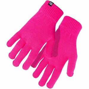 Lewro ULAM Dětské pletené rukavice, růžová, velikost 8-13Y obraz