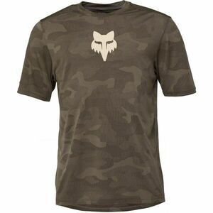 Fox RANGER TRU DRI SS Pánský dres na kolo, khaki, velikost obraz