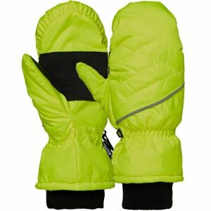 Lewro DERYA Dětské palcové rukavice, světle zelená, velikost 8-9Y obraz