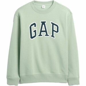 GAP HERITAGE CREW Dámská mikina, světle zelená, velikost obraz