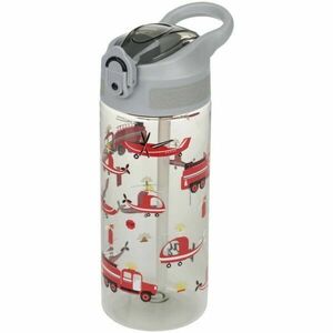 BAAGL ZÁCHRANÁŘI 500 ML Tritanová láhev s brčkem, šedá, velikost 500 ML obraz