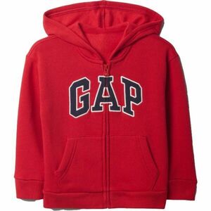 GAP V-LOGO FZ Dětská mikina, červená, velikost 3Y obraz