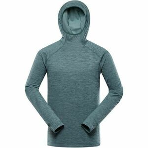 ALPINE PRO ROLT Pánská rychleschnoucí mikina, zelená, velikost obraz