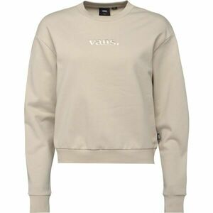Vans ESSENTIAL H-FT RLX CREW W Dámská mikina, béžová, velikost obraz
