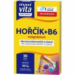 VITAR MAXI VITA HOŘČÍK + VIT. B6 30 TAB Doplněk stravy, , velikost obraz