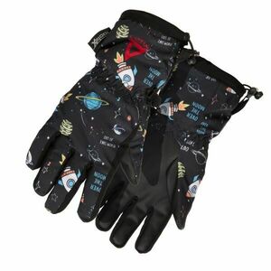 Matt GLOVES Dětské lyžařské rukavice, černá, velikost 4Y obraz