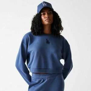 New Era LA DODGERS MLB MIDI LEAGUE ESSENTIAL CROPPED SWEATER Dámská mikina, modrá, velikost obraz