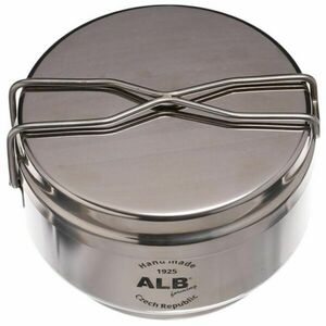 ALB FORMING NEREZ Dvoudílný nerezový ešus, stříbrná, velikost obraz