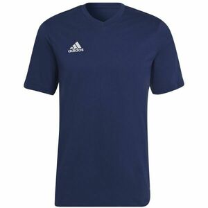 adidas ENTRADA 22 TEE Pánské triko, tmavě modrá, velikost XXL obraz