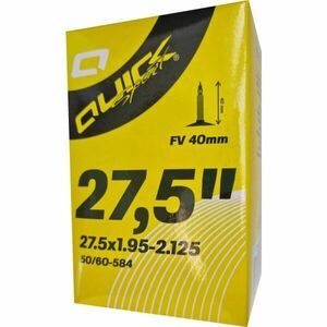 Quick FV27.5 x 1.9-2.125 40mm Cyklistická duše, černá, velikost obraz