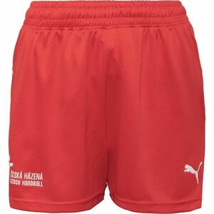 Puma HOME SHORTS WOMAN Dámské házenkářské trenýrky, červená, velikost obraz