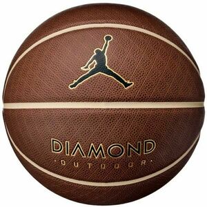 Nike JORDAN DIAMOND OUTDOOR 8P DEFLATED Basketbalový míč, hnědá, velikost obraz