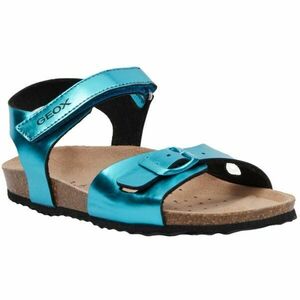 Geox J ADRIEL Dívčí sandály, tyrkysová, velikost obraz