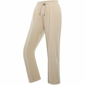 NAX LACERA Dámské teplákové kalhoty, béžová, velikost obraz