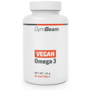 GymBeam VEGAN OMEGA 3 - 90 CAPS Zdravý tuk, , velikost obraz