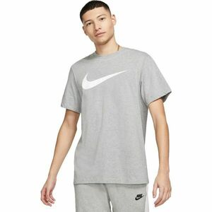 Nike ICON SWOOSH Pánské tričko, šedá, velikost XXL obraz