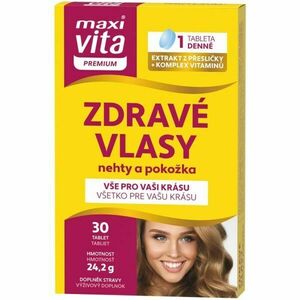 VITAR MAXI VITA PREMIUM ZDRAVÉ VLASY, NEHTY 30 TAB Doplněk stravy, , velikost obraz
