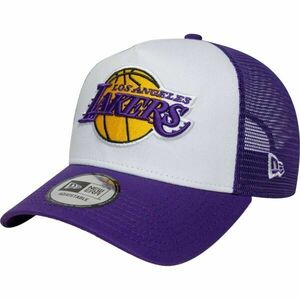 New Era LA LAKERS NBA SIDE PATCH 9FORTY TRUCKER Kšiltovka, fialová, velikost UNI obraz