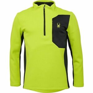 Spyder BANDIT 1/2 ZIP Pánský funkční svetr, reflexní neon, velikost obraz